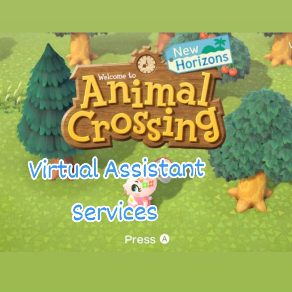 Virtual Assistant Game Meetup Animal Crossing Services ANY Villager W/FREE GIFT